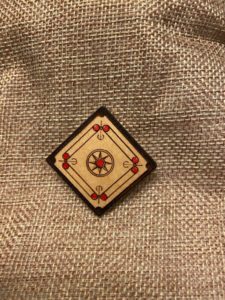 Carrom Board Wooden Pin
