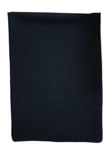 Soft Plain Black Headscarf