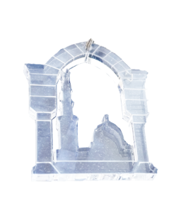Acrylic Haram Columns Car Hanger